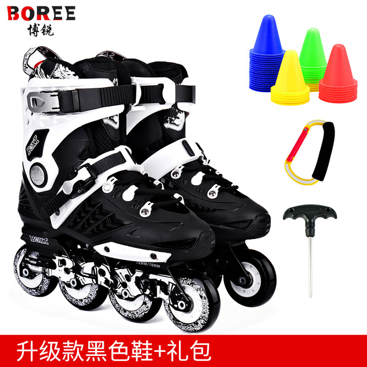 直排轮滑鞋成人男女平花溜冰初学者大学生专业...