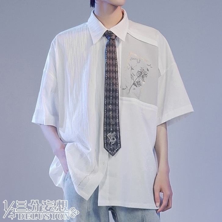 【出】三分妄想默读衬衫 m码白色 现货仅拆