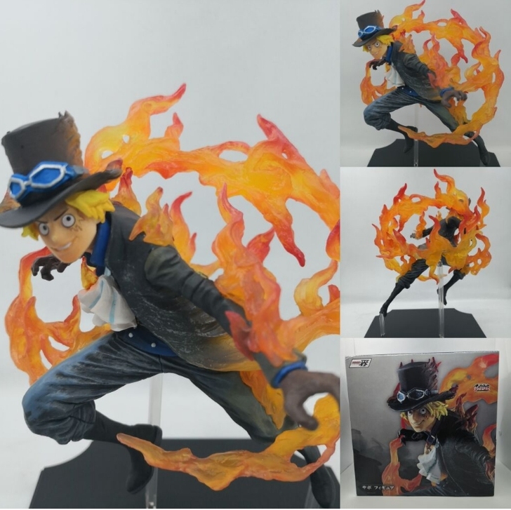 海贼王 战斗版 一番赏 魂技萨博 盒装手办...