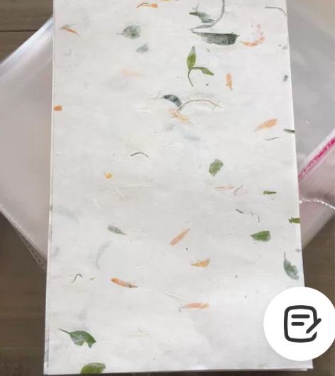 #陆文房四宝#花草信笺宣纸茶叶菊花 规格2...