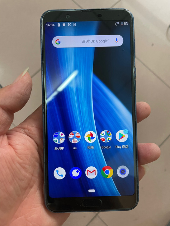 夏普SHV46，6+64GB，外观成色一般...