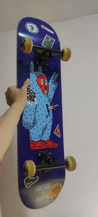 justice联名滑板 双翘take of...