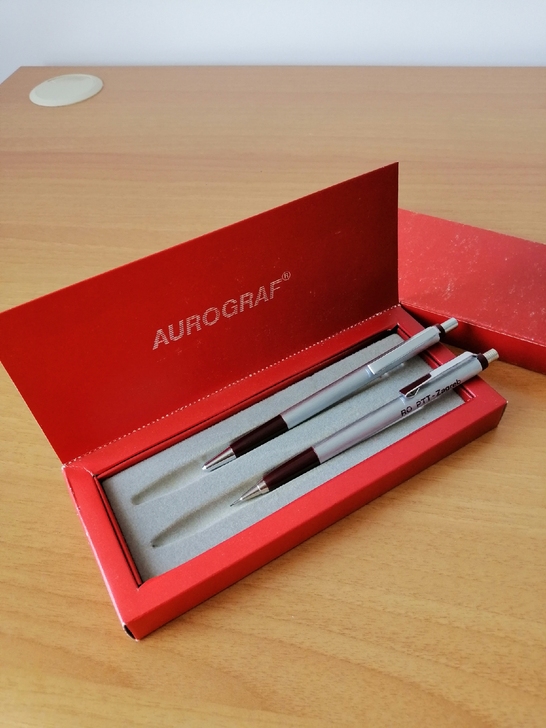 圆珠笔加自动铅笔，克罗地亚产，全新无损没用...