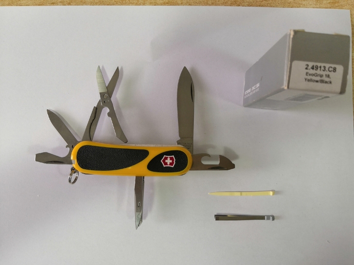 维氏军刀，2.4913.C8新生代18，全新