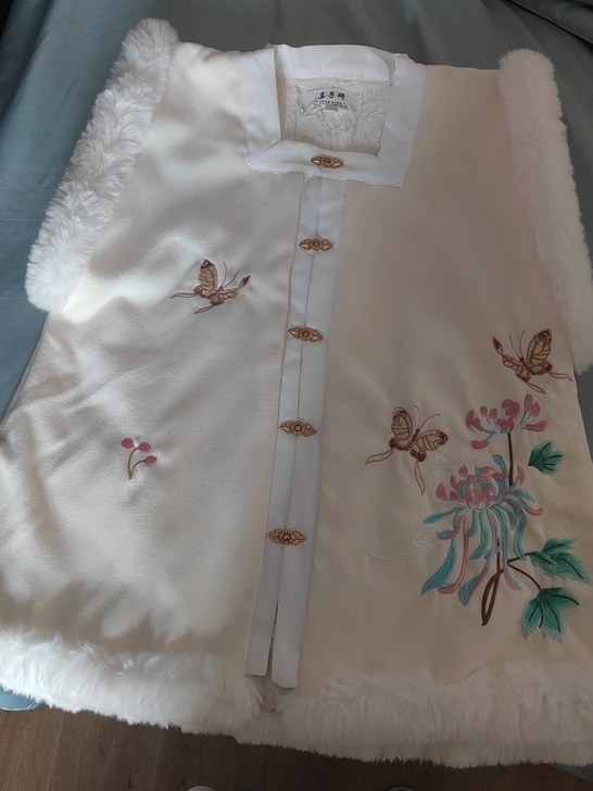 墨子研汉服女原创明制袄裙方领对襟齐腰短款加...