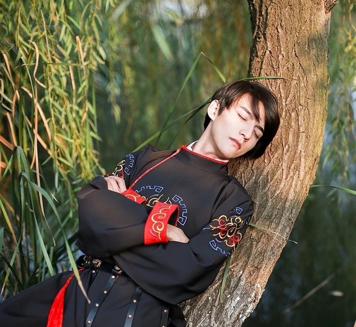 可出可换【流烟昔泠-相思子】传统原创汉服绣...