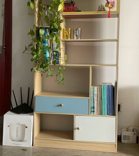 简易书架书柜落地简约卧室客厅置物架家用卧室...