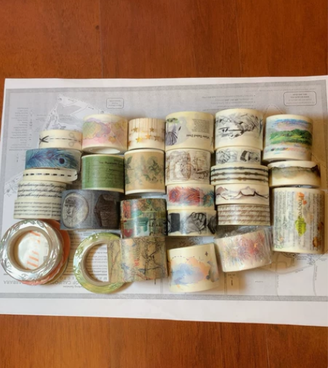 闲置 和纸胶带退坑 moodtape 手帐...