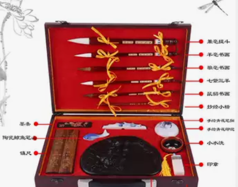 正品筠墨轩精品成人书法初笔墨纸砚