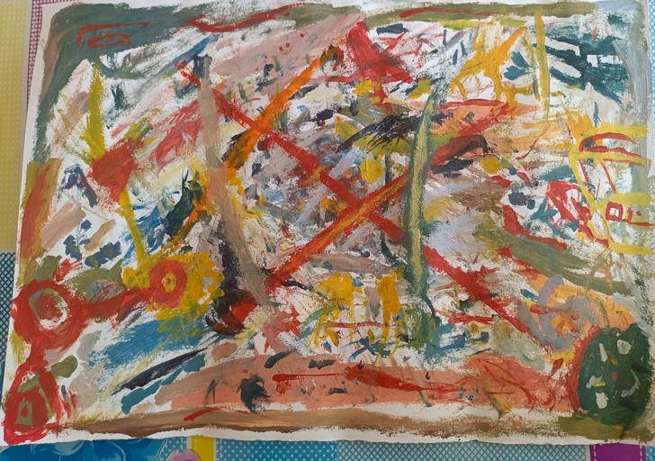 油画作品懂行的仔细观看  入手渠道 自创 ...