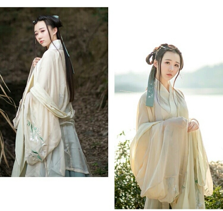 流烟昔冷汉服杜若 大全套