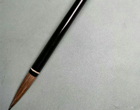 捡漏！日本传统工艺制笔 兼毫老笔一支 【类...