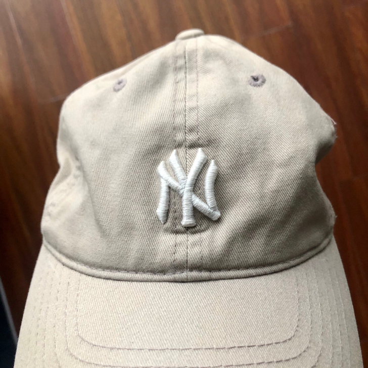 mlb米色棒球帽