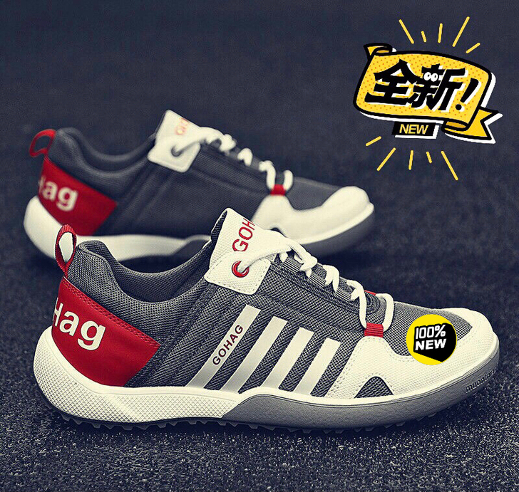 鞋子男2021新款运动鞋男生透气夏季跑步鞋...