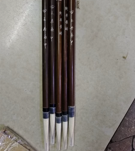 湖州市善琏湖笔，山羊牌老毛笔，没有尼龙毛的...