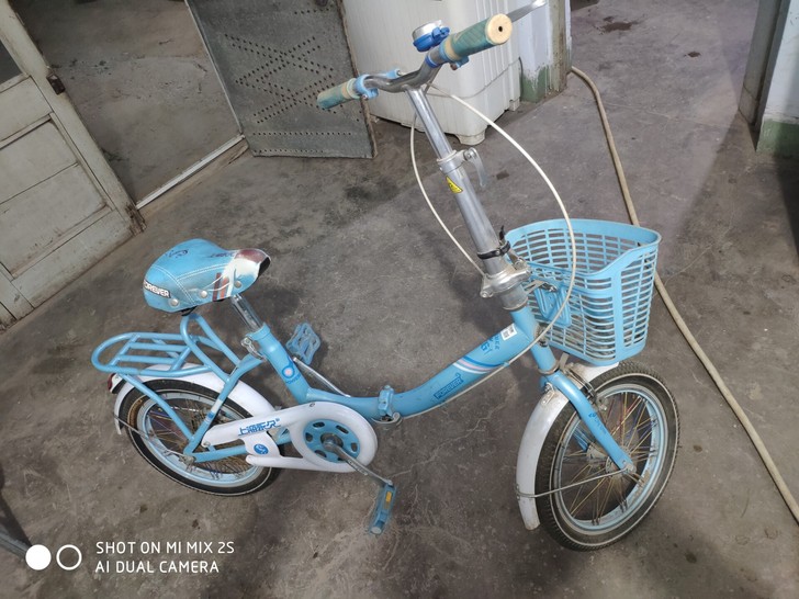 折叠自行车 永久 14寸 儿童 成人 都可...