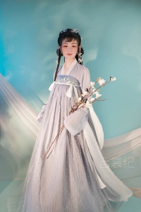 急出【东月棠-原云裳纪】云月蓝金 两片式齐...