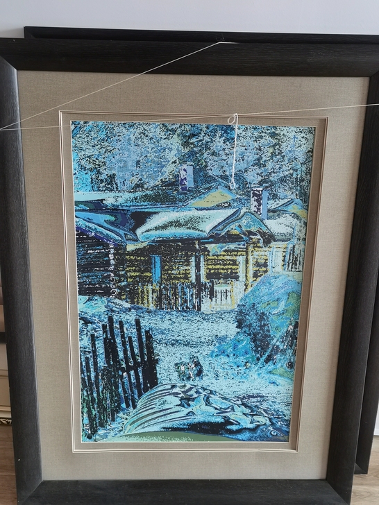 艺术品，装裱完善，参展作品，超级重，不包邮...