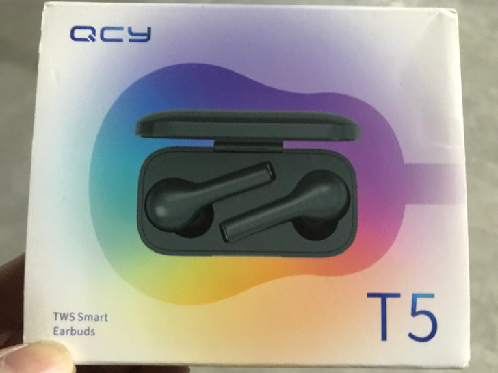 QCY t5/T5真无线蓝牙耳机双耳运动跑...