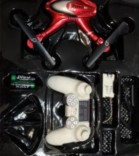 二手2.4GHz四驱航拍飞行器,无掉漆可飞...