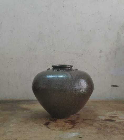 民俗粗陶,陶罐,花器,影视道具,书房茶室摆...