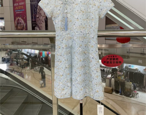 依就欧货888707夏季女装夏天仙女绣花旗...
