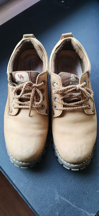 闲置骆驼户外工装鞋男42码 正品正品清鞋柜...