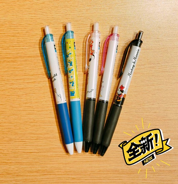 三菱迪士尼限定 中油笔（圆珠笔）