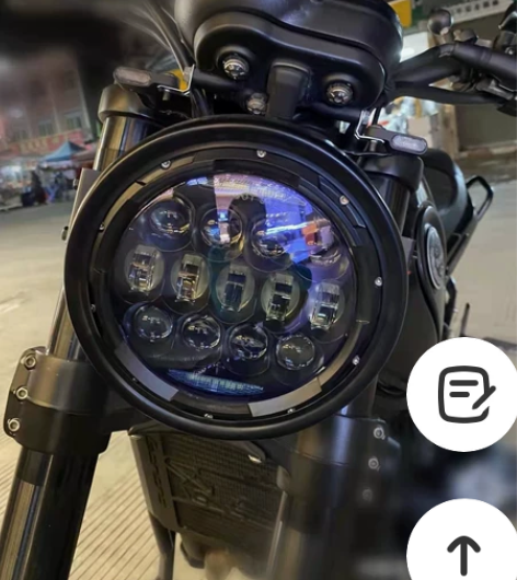 摩托车改装昆虫大灯无极300ac500ac...