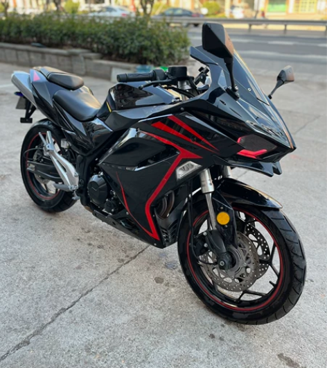 国产H2双缸400cc 准新车 500公里...