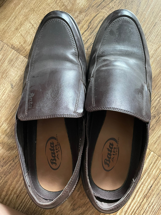 bata男鞋 皮鞋 42码