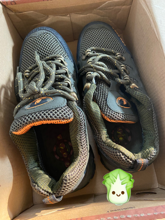 超低价,骆驼户外鞋,基本全新,35码