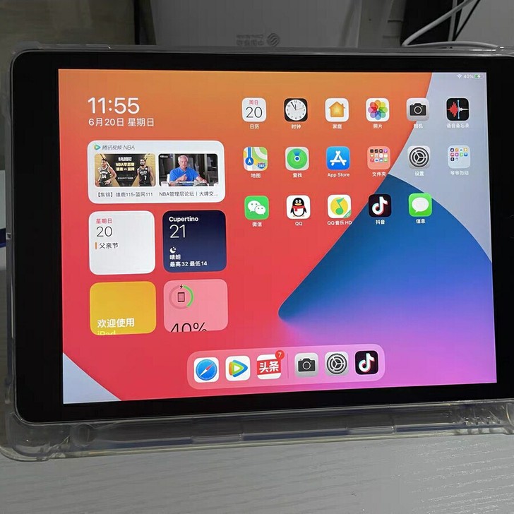 自用几乎全新ipad平板电脑2019款ip...