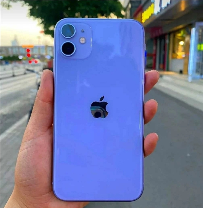 iPhone 苹果11紫色128g 国行双卡