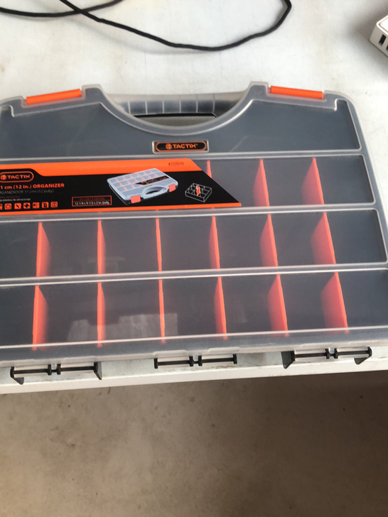 拓为（Tactix）320018塑料零件盒...