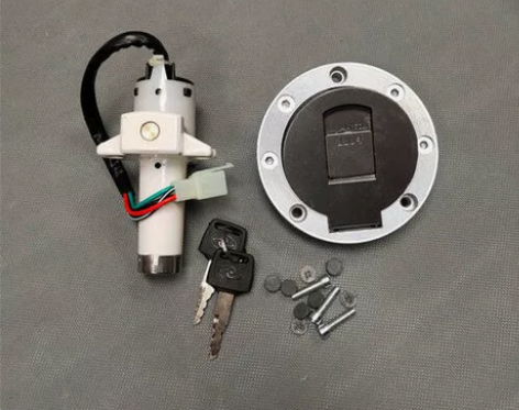 适配嘉陵125独狼摩托车电门锁套锁力帆宗申...