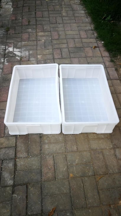 含泪包邮处理！全新塑料盒周转箱物料盒元件盒...