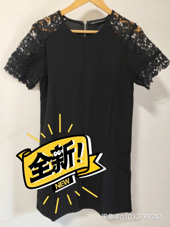 【全新！捡漏】Zara蕾丝雪纺连衣裙显瘦 ...