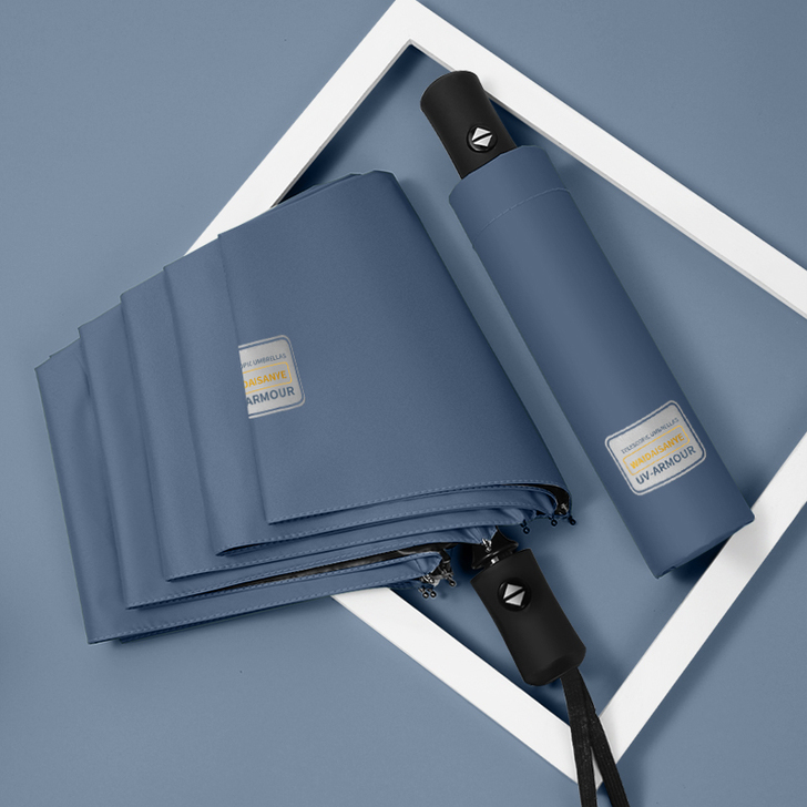 晴雨伞自动两用女遮阳防晒防紫外线男折叠定制...