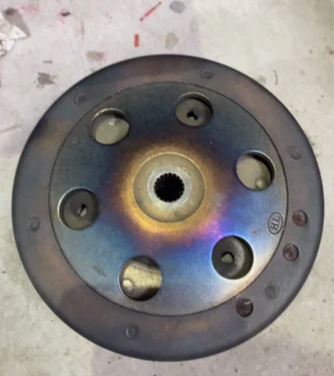 出赛科龙RT3原车离合器,6000公里拆下...
