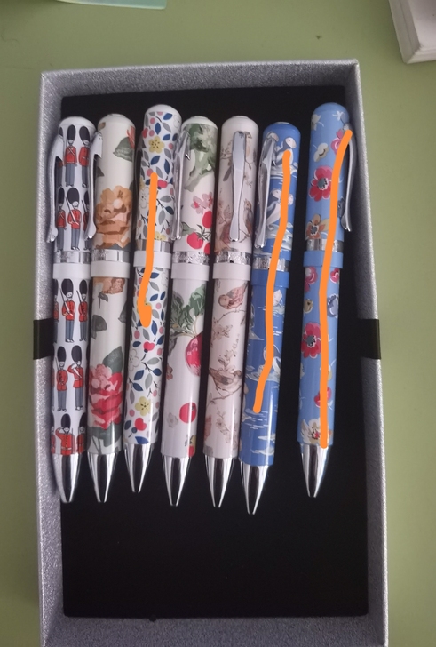 cath kidston圆珠笔，各种花色，...