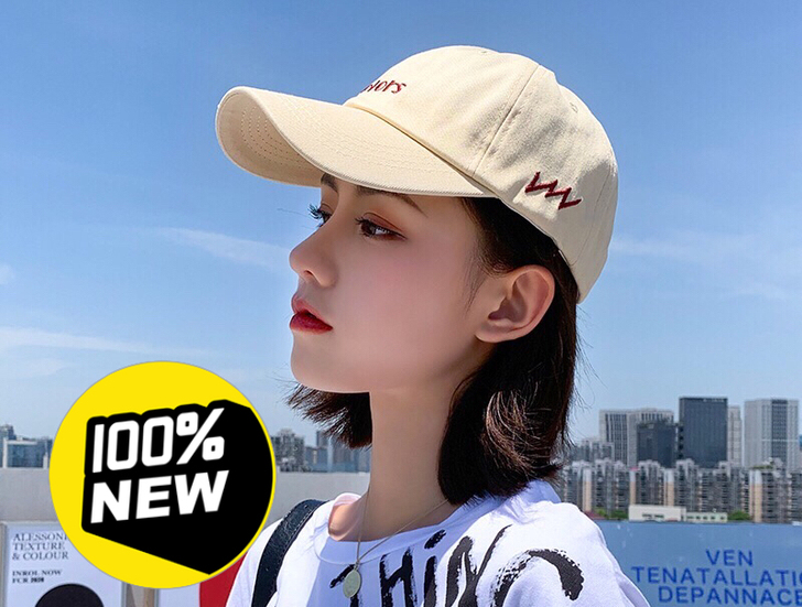 帽子女春秋新款2020网红遮阳鸭舌帽夏季防...
