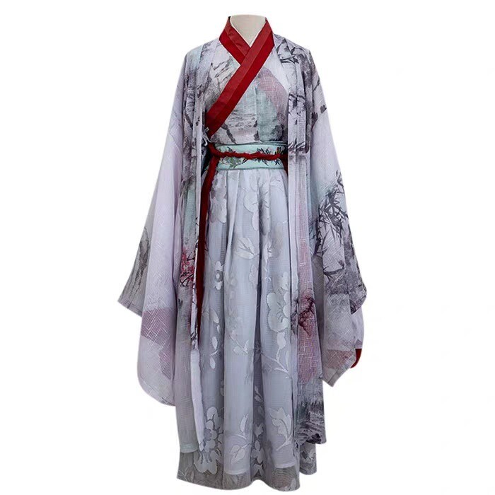 包邮汉服魏晋清冷风大袖外套汉服大袖衫