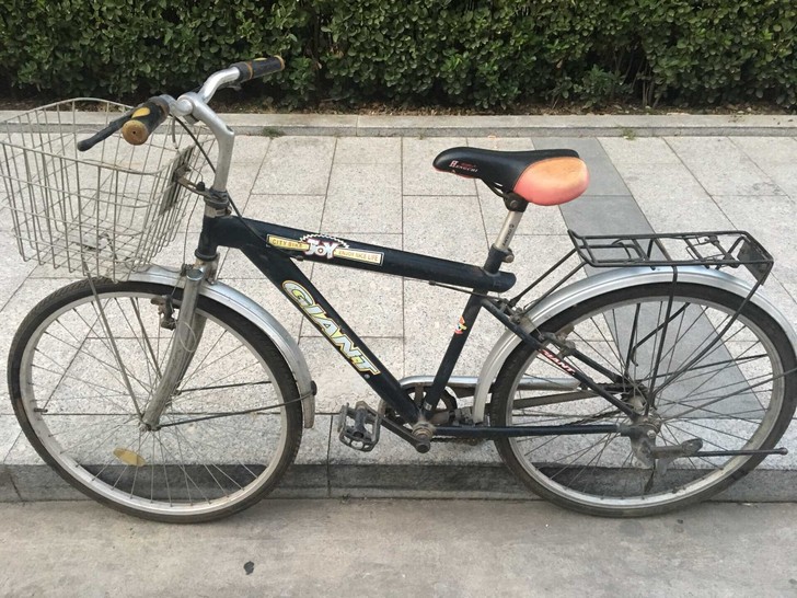 捷安特自行车,二手入的,看着挺旧,图中拍得...