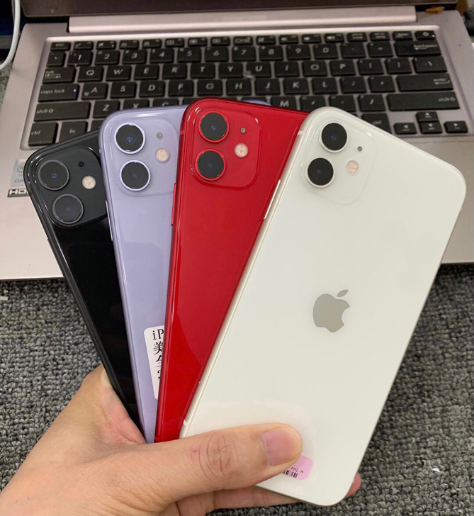 iPhone11紫色红色有面容解锁三网通苹...