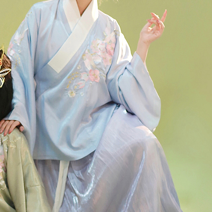 东月棠【燕归】明制汉服女白菜价全套原创袄裙...