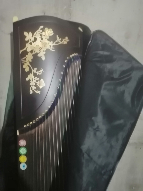 古筝，9成新，吊牌还在。