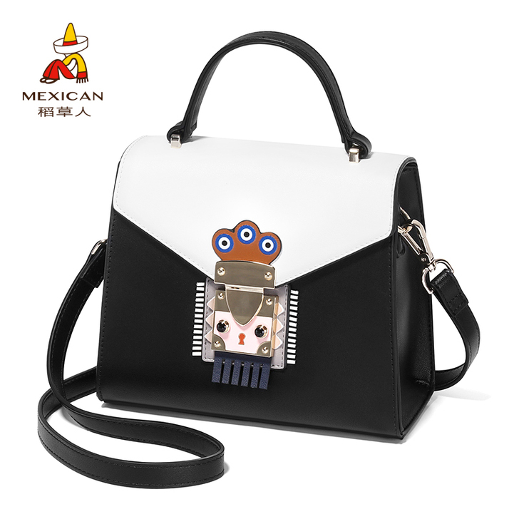 Mexican/稻草人女包手提包 2018...