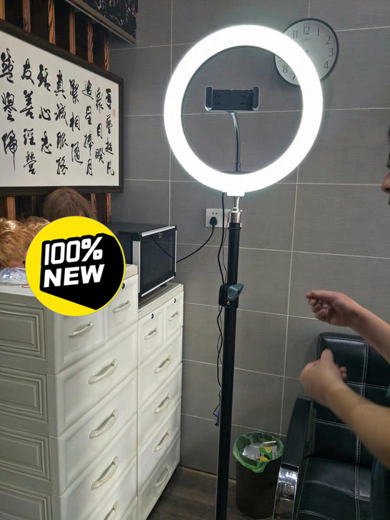 亏本处理】大号补光灯灯支架手机直播支架落地...