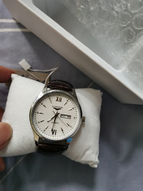 全新未佩带冠琴（GUANQIN）手表男时尚...